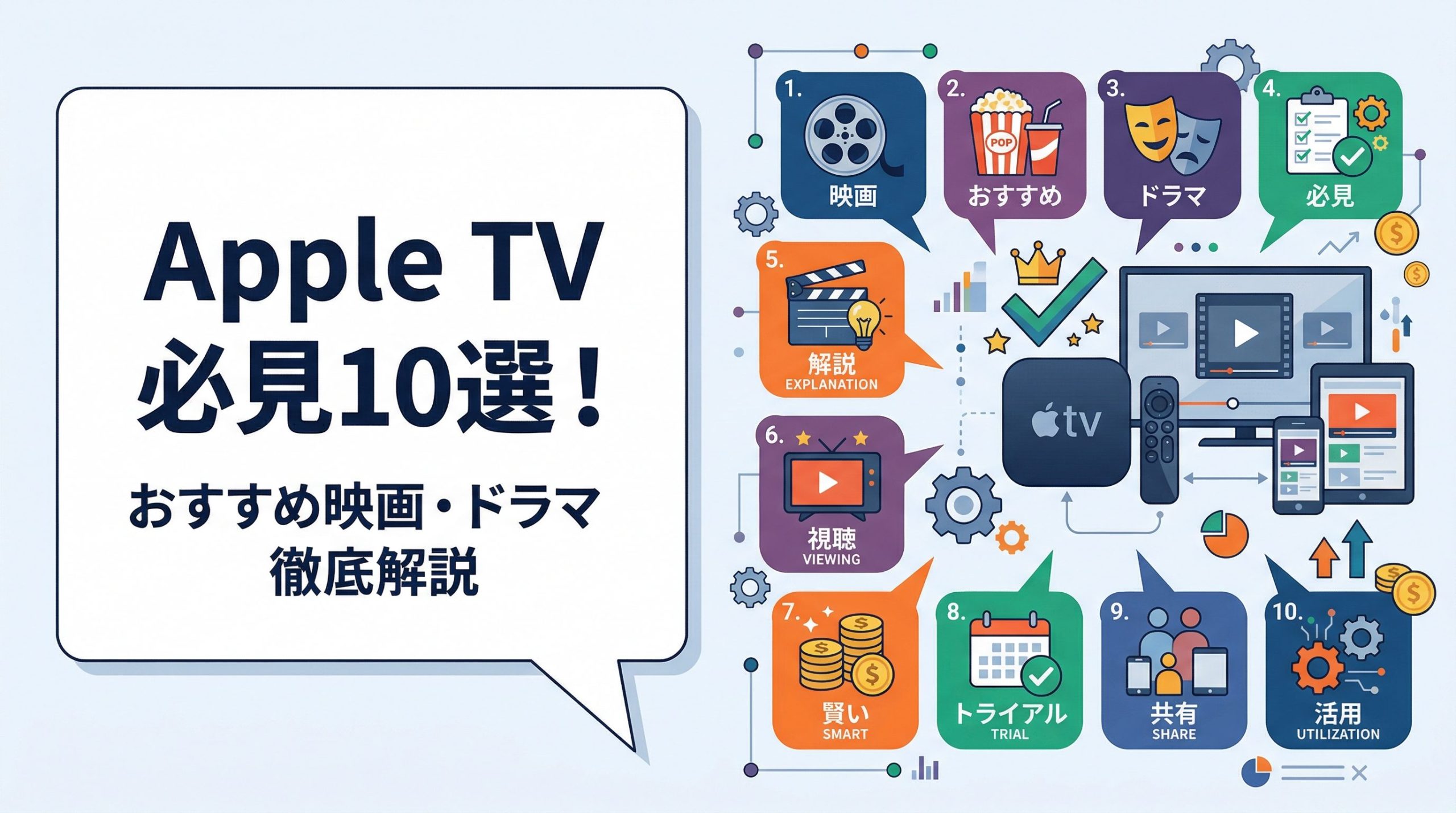Apple TVのおすすめ映画・ドラマ10選!【作品一覧まとめ】