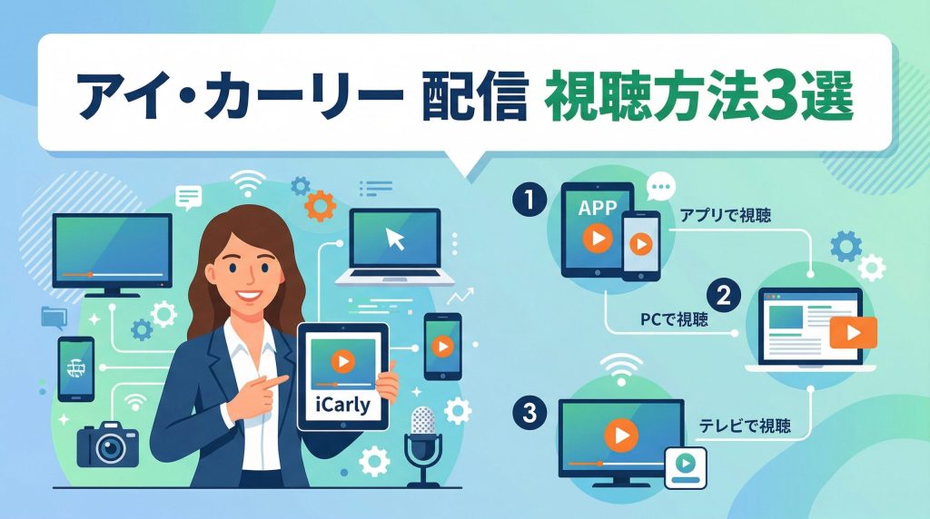 アイ・カーリーの配信はどこで見れる？視聴できる3つの方法を徹底解説