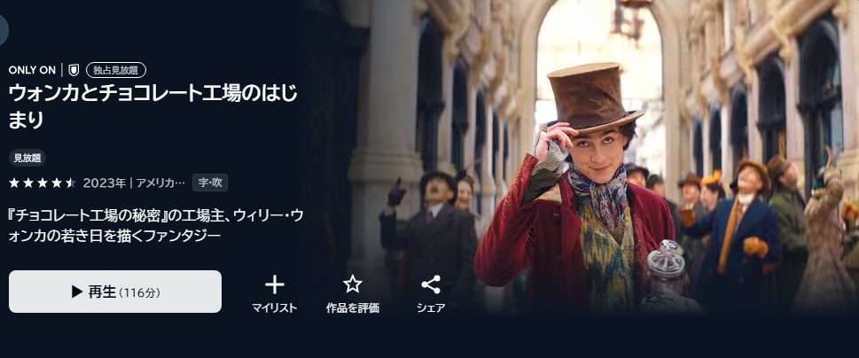 ウォンカとチョコレート工場のはじまり