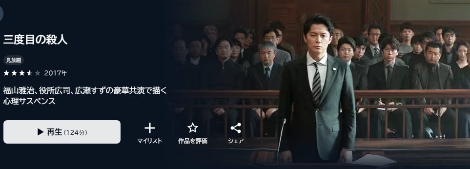 三度目の殺人